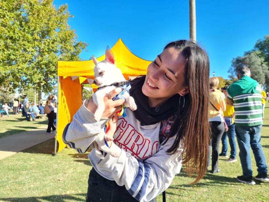 Festival del Día del Animal en plaza Italia, con vacunación y desfile canino