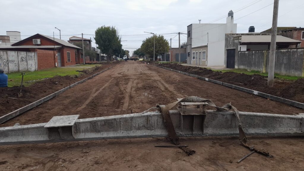 El Gobierno de Venado Tuerto prepara una nueva obra de hormigonado en barrio San Vicente