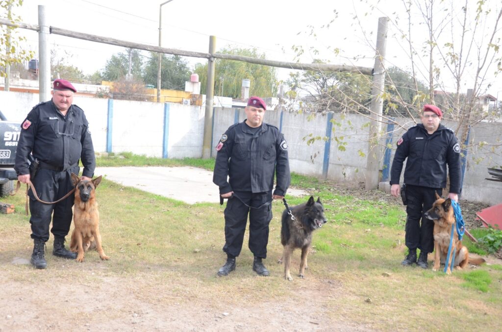 Reconocimiento a la sección canes de la URVIII en el Día Nacional del Perro