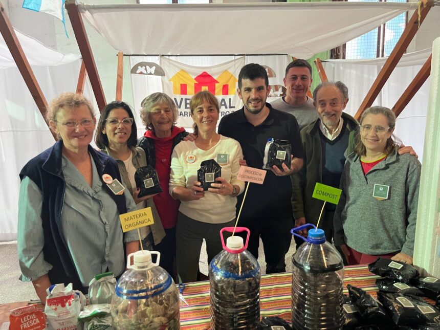 Gran convocatoria de la feria dominguera “Verde” celebrando la semana del ambiente