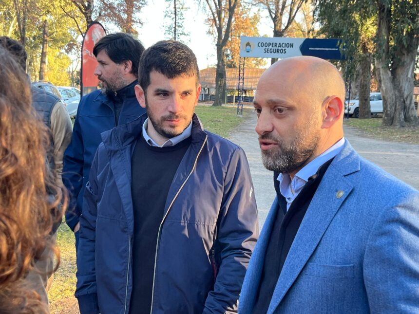 El ministro Puccini y el intendente Chiarella encabezaron la Jornada Internacional Ovina realizada en la Rural