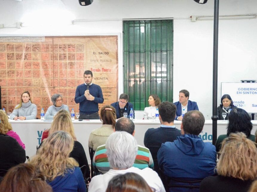 Más educación, más oportunidades: el ministro Goity anunció la construcción de 16 aulas en Venado Tuerto