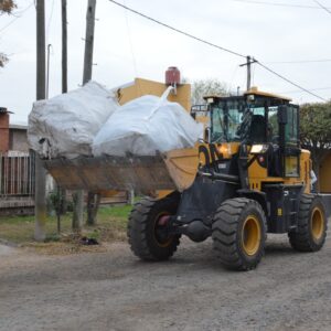 Por una ciudad más limpia: Recogen desperdicios mayores en barrio Rivadavia