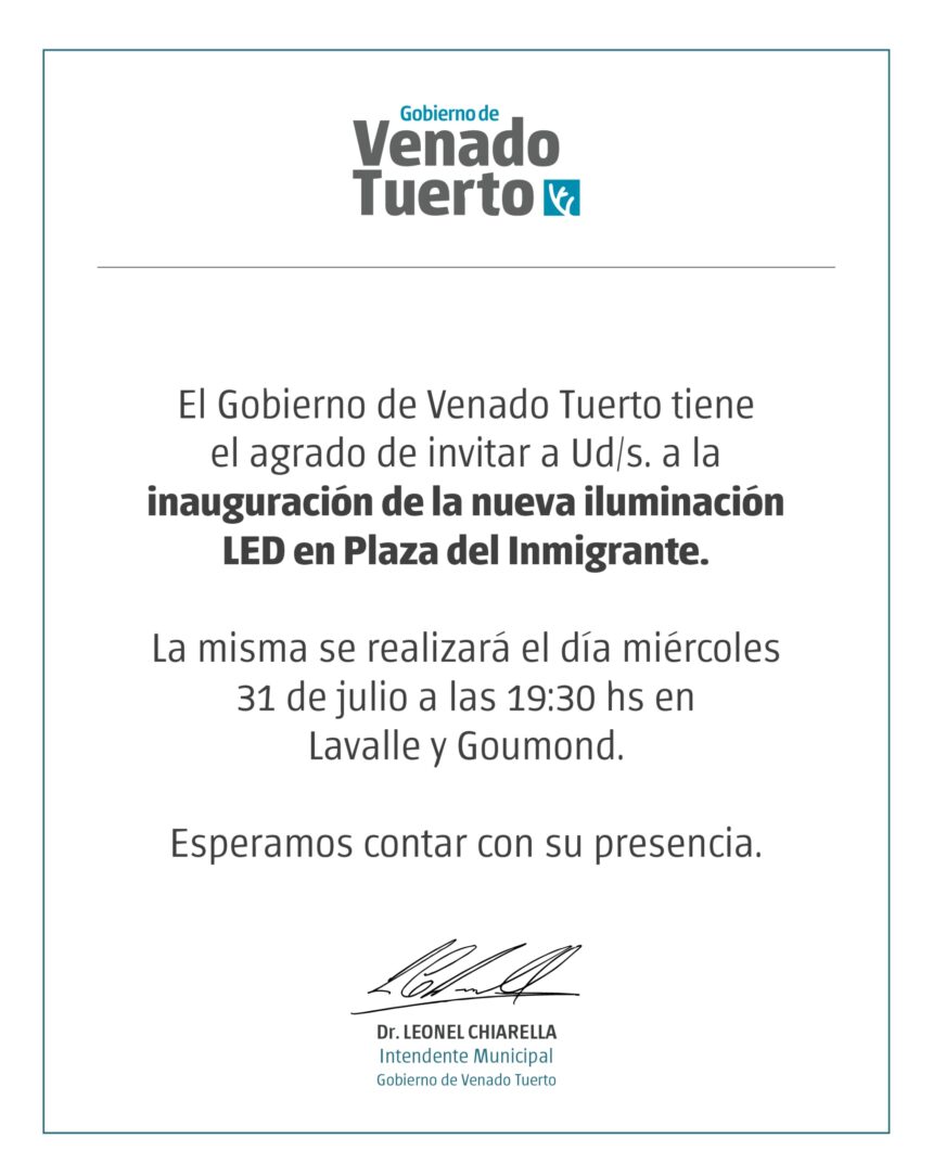 La plaza del Inmigrante estrena luminaria led y obras de restauración