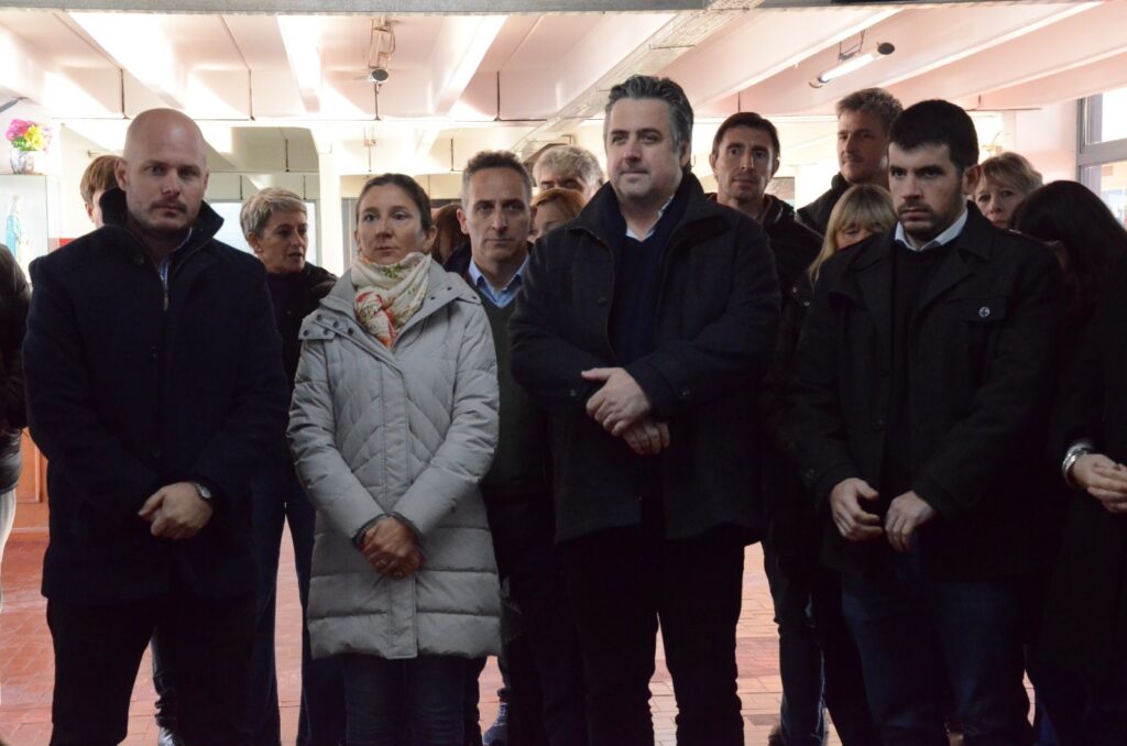 Con la presencia del ministro Cococcioni, se inauguró en la Terminal de Ómnibus un Centro de Denuncias