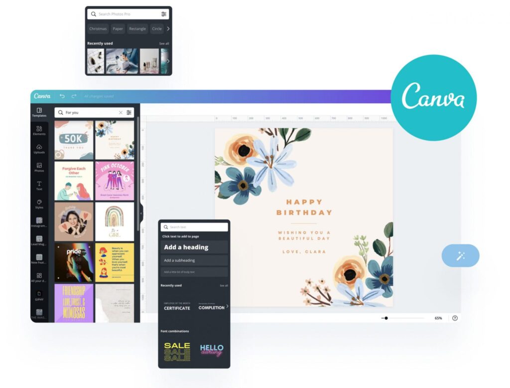 “Impulso Emprendedor”: capacitación para utilizar la aplicación móvil Canva