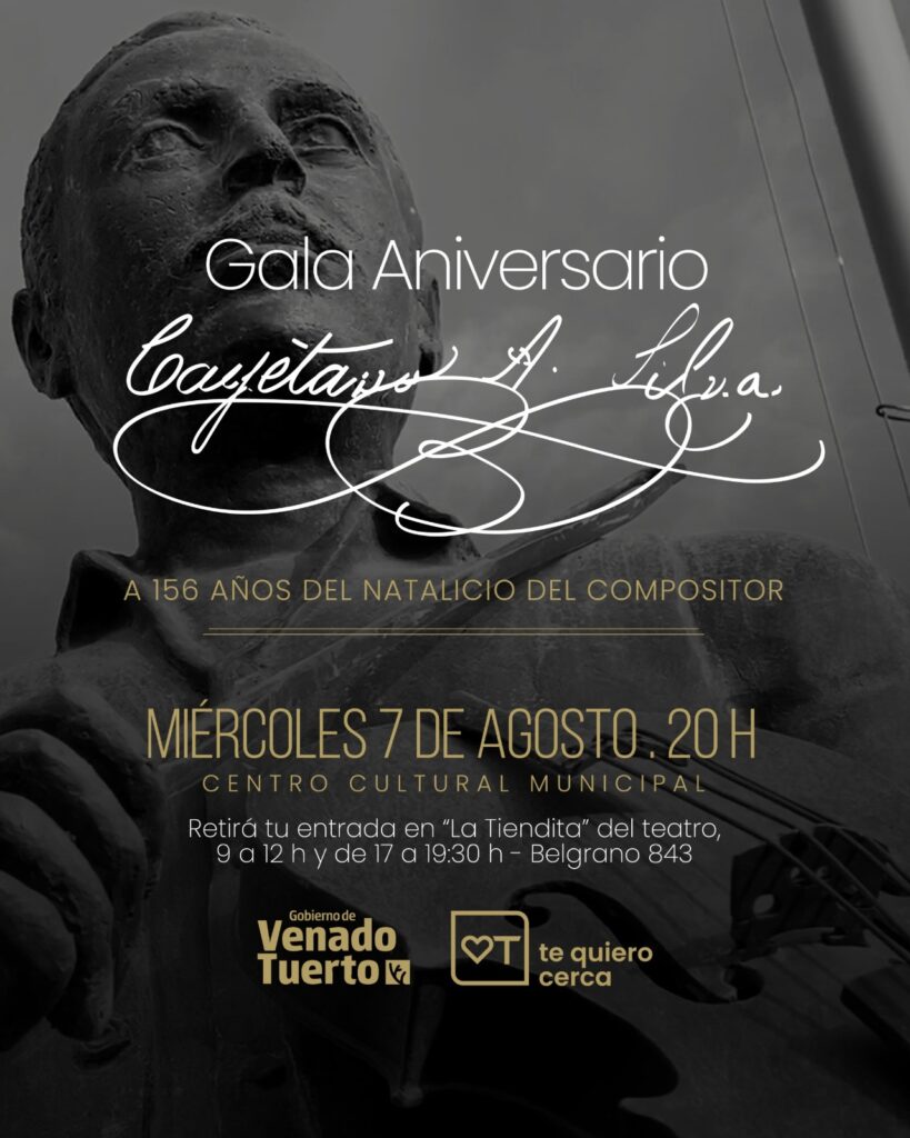 Programa de actividades para conmemorar el natalicio del maestro Cayetano Silva
