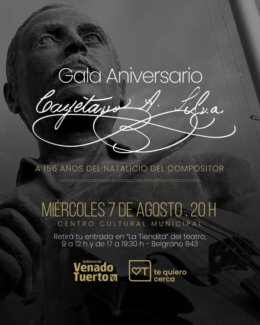 Programa de actividades para conmemorar el natalicio del maestro Cayetano Silva