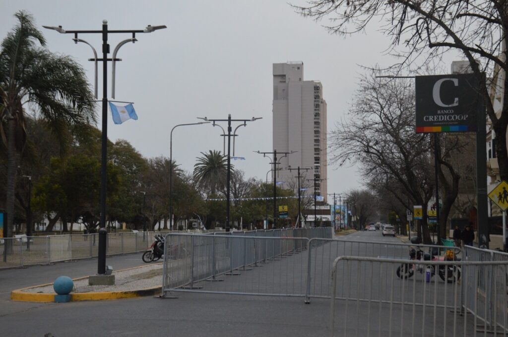 Modificaciones del recorrido del TUP en la zona de plaza San Martín