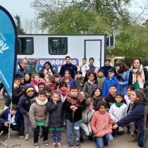 Desde el programa “Orejas Verdes” destacaron la hospitalidad de la Escuela 789 de barrio Santa Rosa