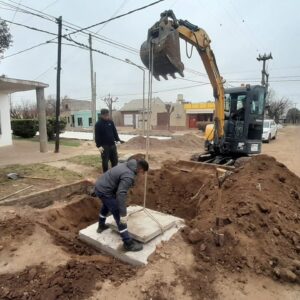 Obras Públicas: apertura de calles en barrio Santa Fe
