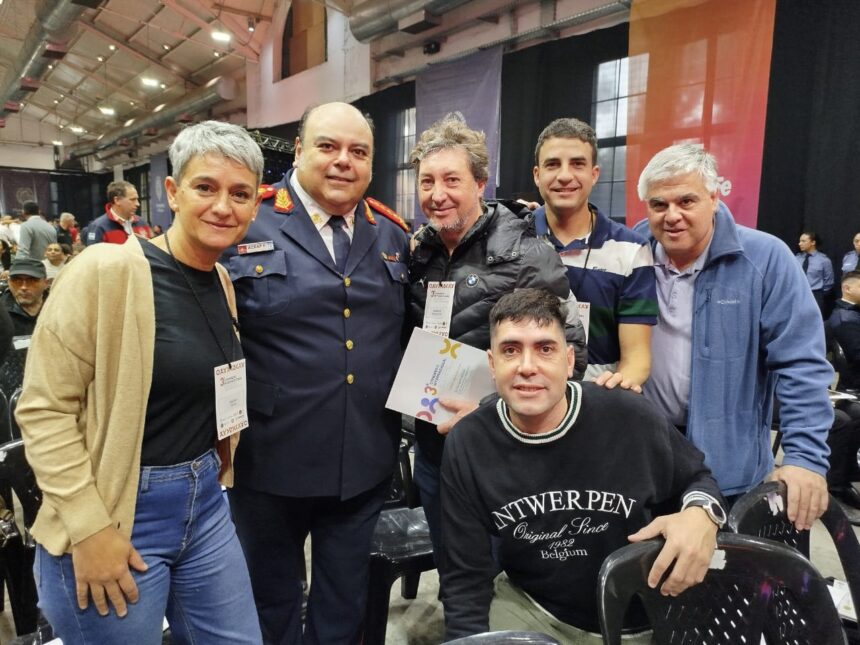 Importante comitiva venadense participó en Rosario del III Congreso Internacional de Protección Civil