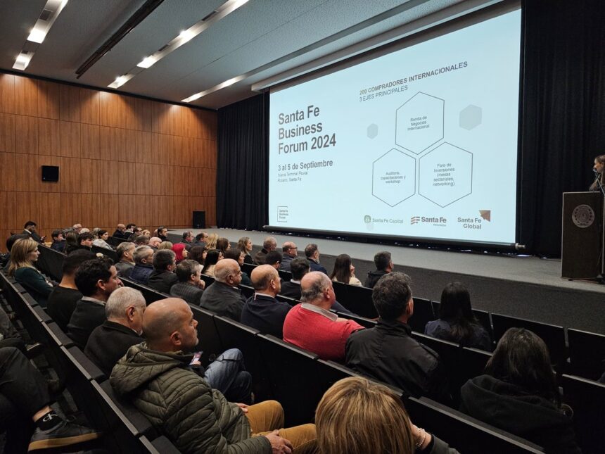 Destacada presencia venadense en la Ronda de Negocios del Santa Fe Business Forum