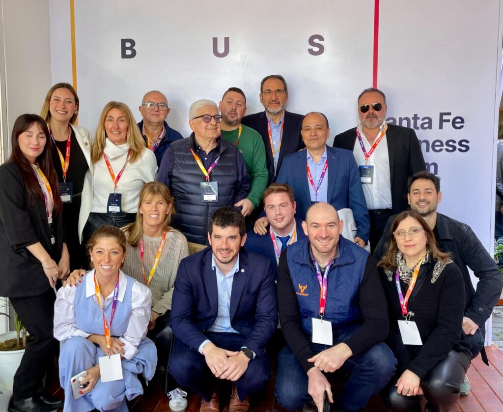 Presencia venadense en el Santa Fe Business Forum, con apoyo al empresariado local y agenda diplomática