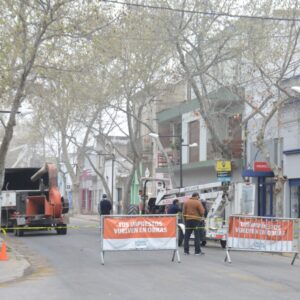 El Gobierno Municipal refuerza las tareas de corte de pasto y desmalezado