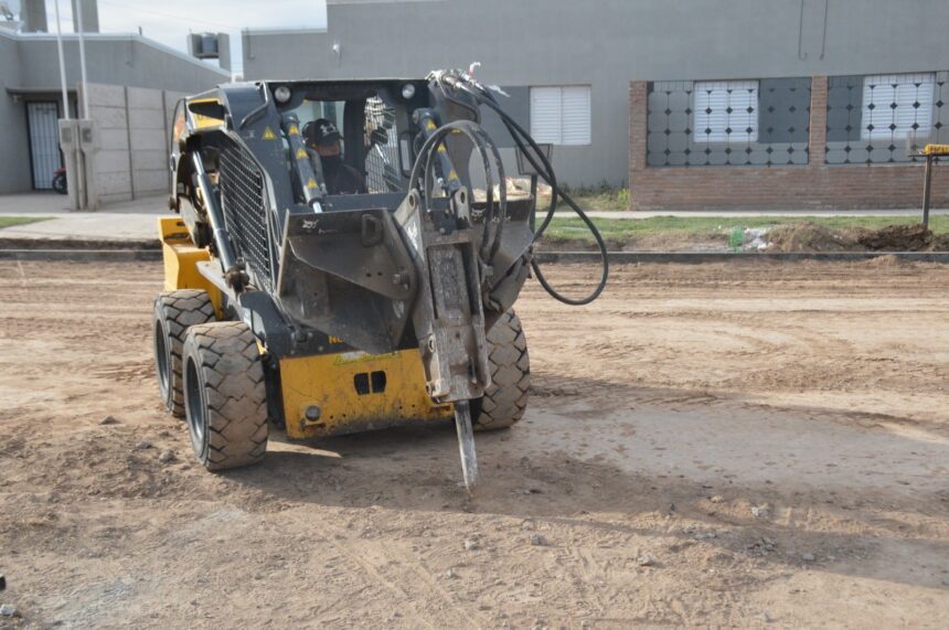 La calle Pinto Lucero sumará una nueva cuadra de pavimento