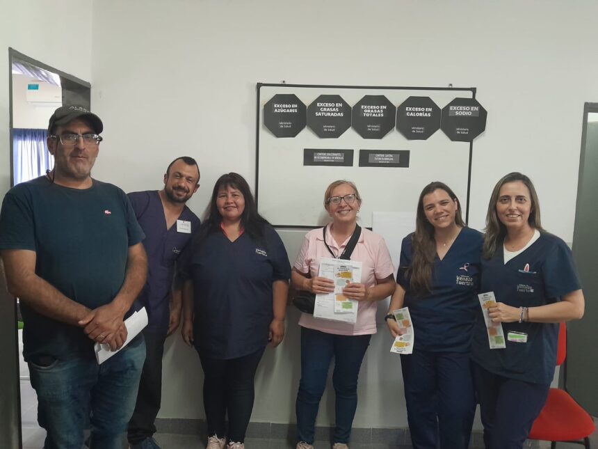 Actividad en el Día Mundial de la Alimentacion en el Malvinas Argentinas