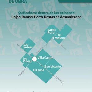 Recolección de residuos verdes y de obra Zona 1