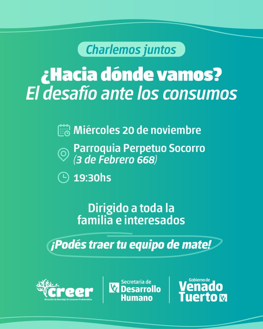 Charlemos juntos: ¿Hacia dónde vamos? El desafío ante los consumos