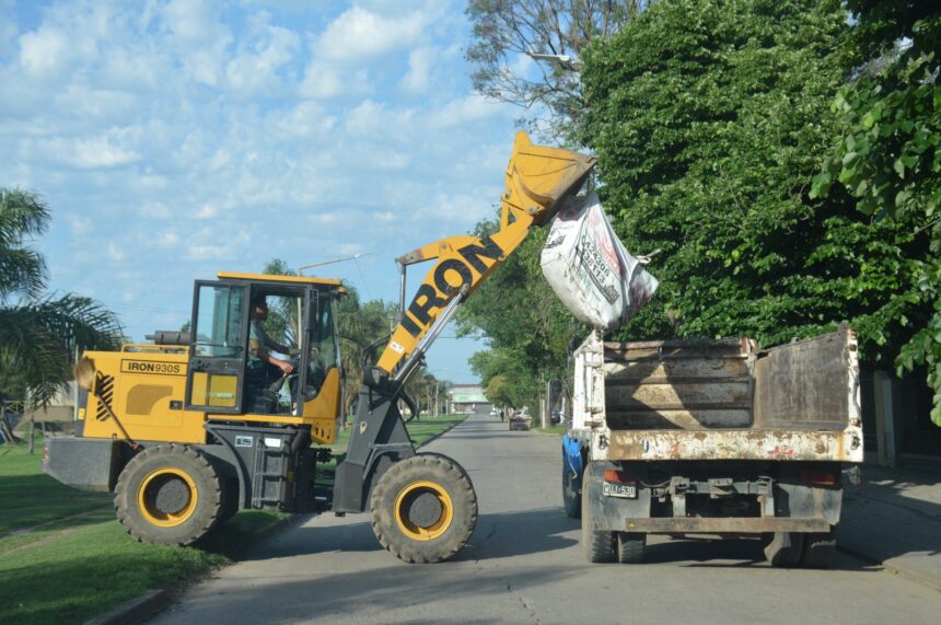 La recolección de residuos verdes y de obra -Zona 1
