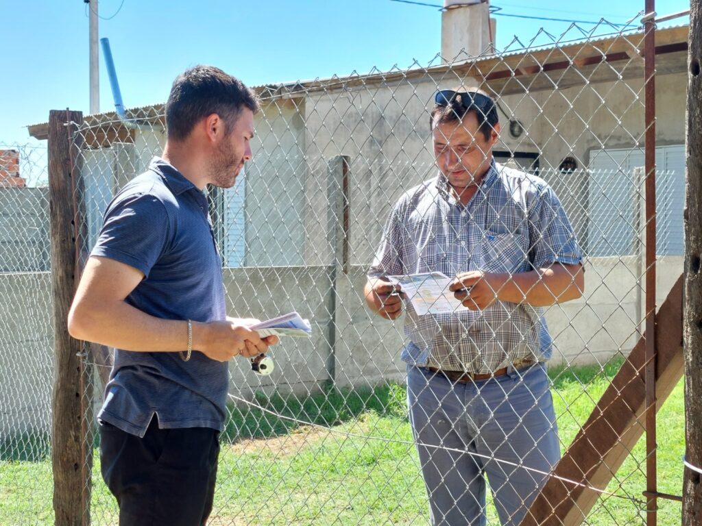 Programa “Tu Barrio Limpio”: vecinos del Iturbide se interiorizaron sobre una correcta disposición de los residuos
