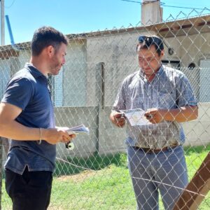 Programa «Tu Barrio Limpio»: vecinos del Iturbide se interiorizaron sobre una correcta disposición de los residuos