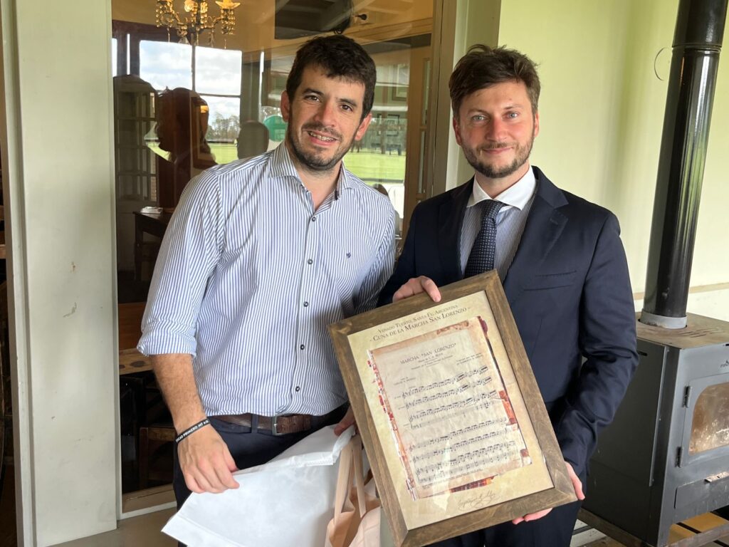 El Intendente recibió a Marco Bocchi, Cónsul General de Italia en Rosario