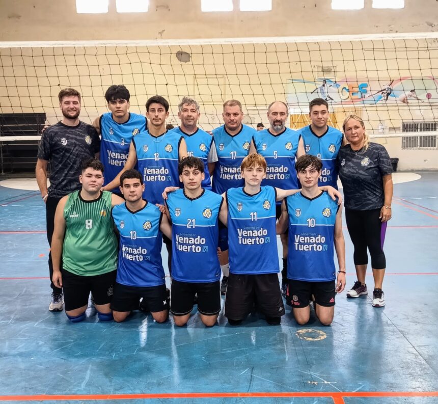 Liga Avsos: el equipo de vóley municipal masculino obtuvo el tercer puesto en la Copa de Plata