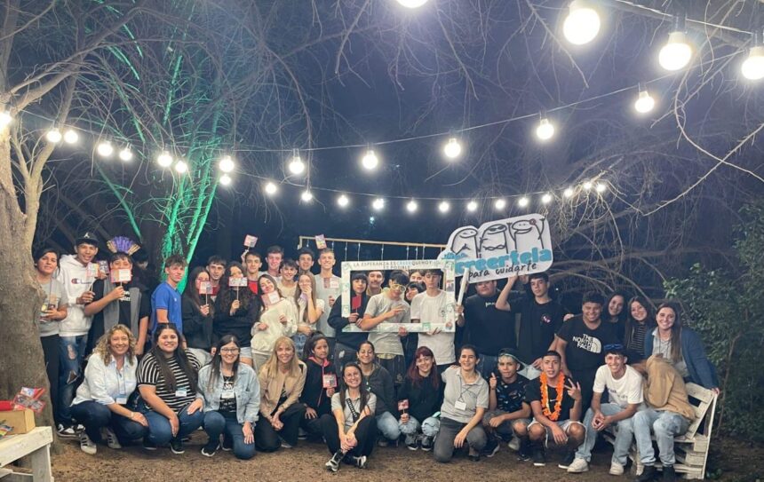 “Creértela para Cuidarte”: estudiantes de la EESO N° 584 y EESOPI N° 8019 compartieron una jornada lúdico recreativa