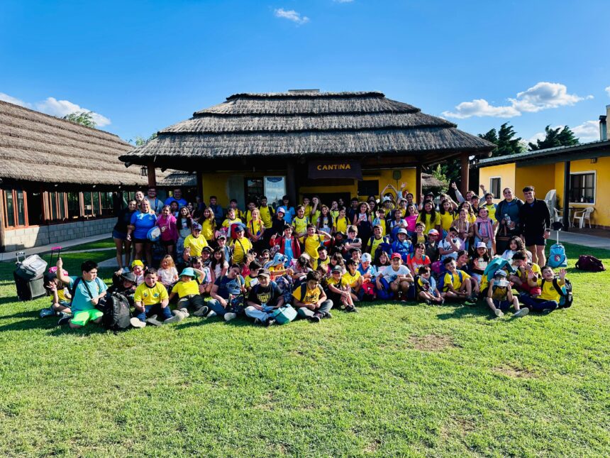 La Colonia Municipal de Invierno disfrutó del Parque Acuático de Camilo Aldao