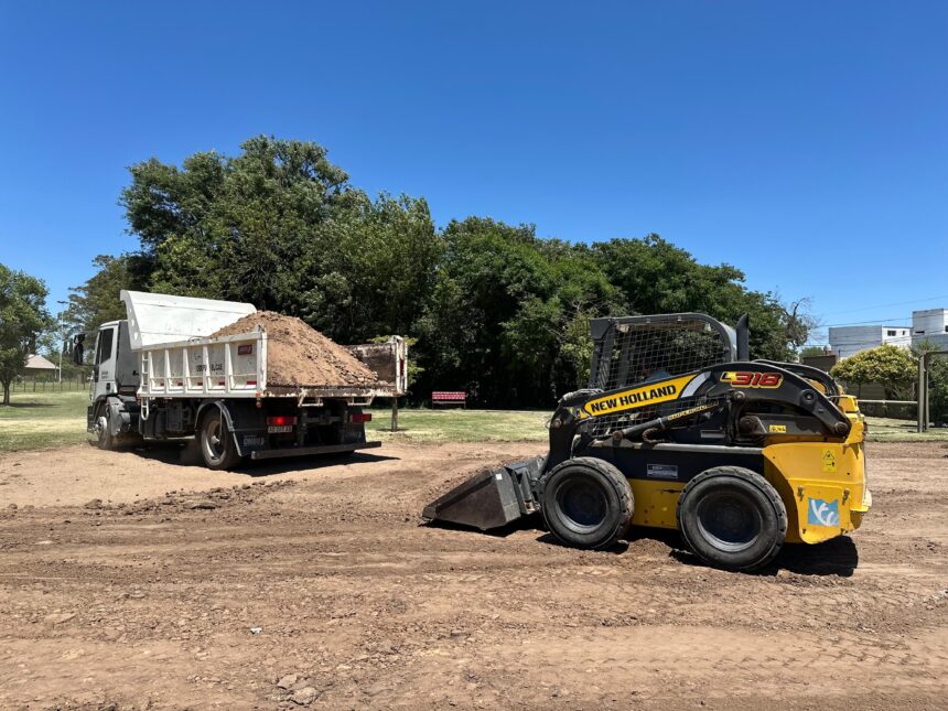 “Quiero a mi Plaza 2024”: se iniciaron obras del playón deportivo en la plaza De Los Pioneros “Quiero a mi Plaza 2024”: se iniciaron obras del playón deportivo en la plaza De Los Pioneros