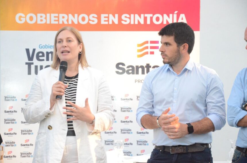 Intensa actividad de Chiarella y la vicegobernadora Scaglia en Venado Tuerto