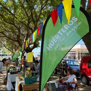 “Huerteros en tu Barrio” tendrá este miércoles su primera edición en plaza Italia de 2025