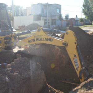 Intensa actividad de las cuadrillas municipales en la construcción y mantenimiento de desagües