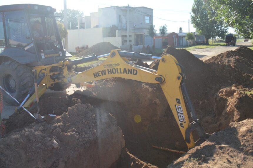 Intensa actividad de las cuadrillas municipales en la construcción y mantenimiento de desagües
