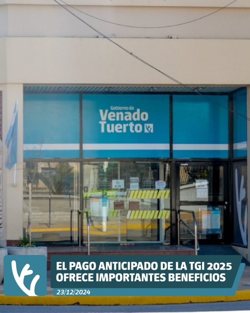 El pago anticipado de la TGI 2025 ofrece importantes beneficios