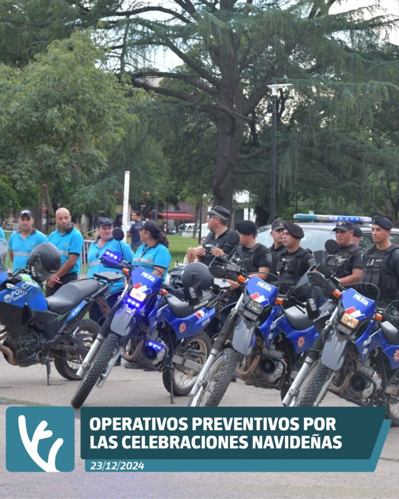 Operativos preventivos por las celebraciones navideñas