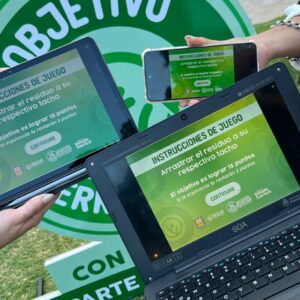 Presentaron el videojuego “Objetivo cierre Basural”, a partir de un desarrollo de la Escuela 602