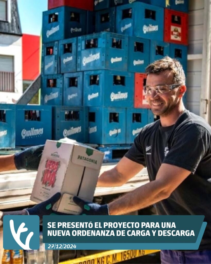Conforme el plan de movilidad, se presentó el proyecto para una nueva ordenanza de carga y descarga