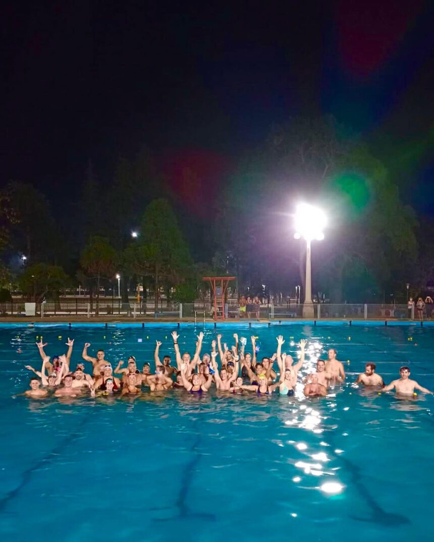 Primera Posta Acuática 2025 en el Natatorio del Parque Municipal