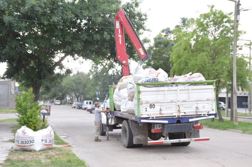 «Tu barrio limpio»: cronograma de recolección de los residuos verdes por zona