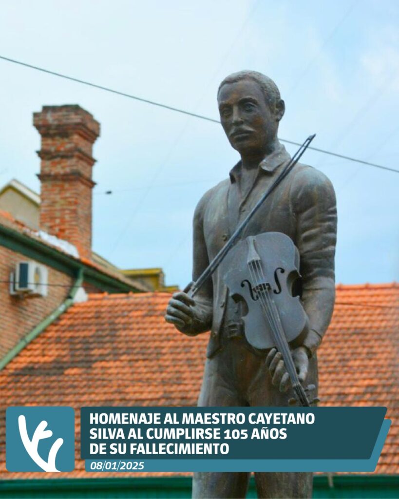 Homenaje al Maestro Cayetano Silva al Cumplirse 105 años de su Fallecimiento