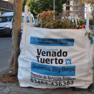 Recolección de restos verdes y de obra-Zona 2