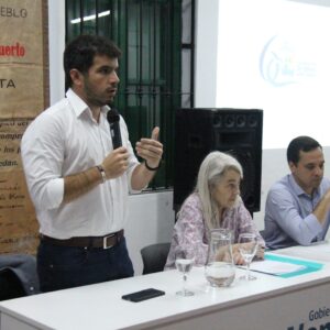 Chiarella destacó la importancia de los servicios de saneamiento en audiencia pública de Obras Sanitarias