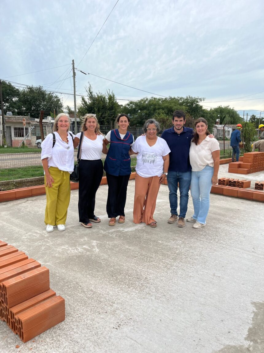 Mejor calidad educativa: el intendente Chiarella recorrió obras del programa “Mil Aulas”