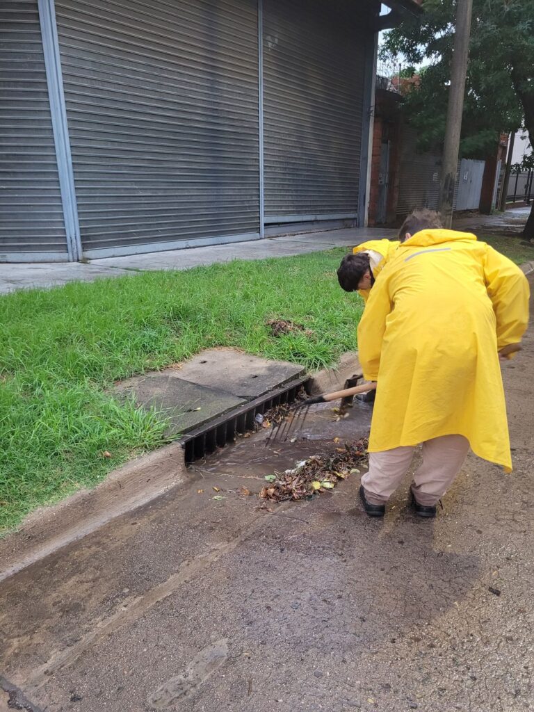 Rápida respuesta municipal ante las fuertes lluvias
