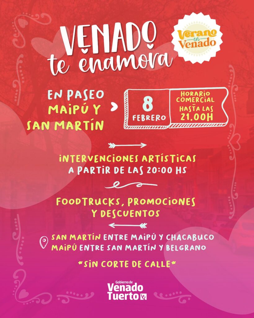 “Verano en Venado”: se viene la primera edición 2025 de Venado te Enamora
