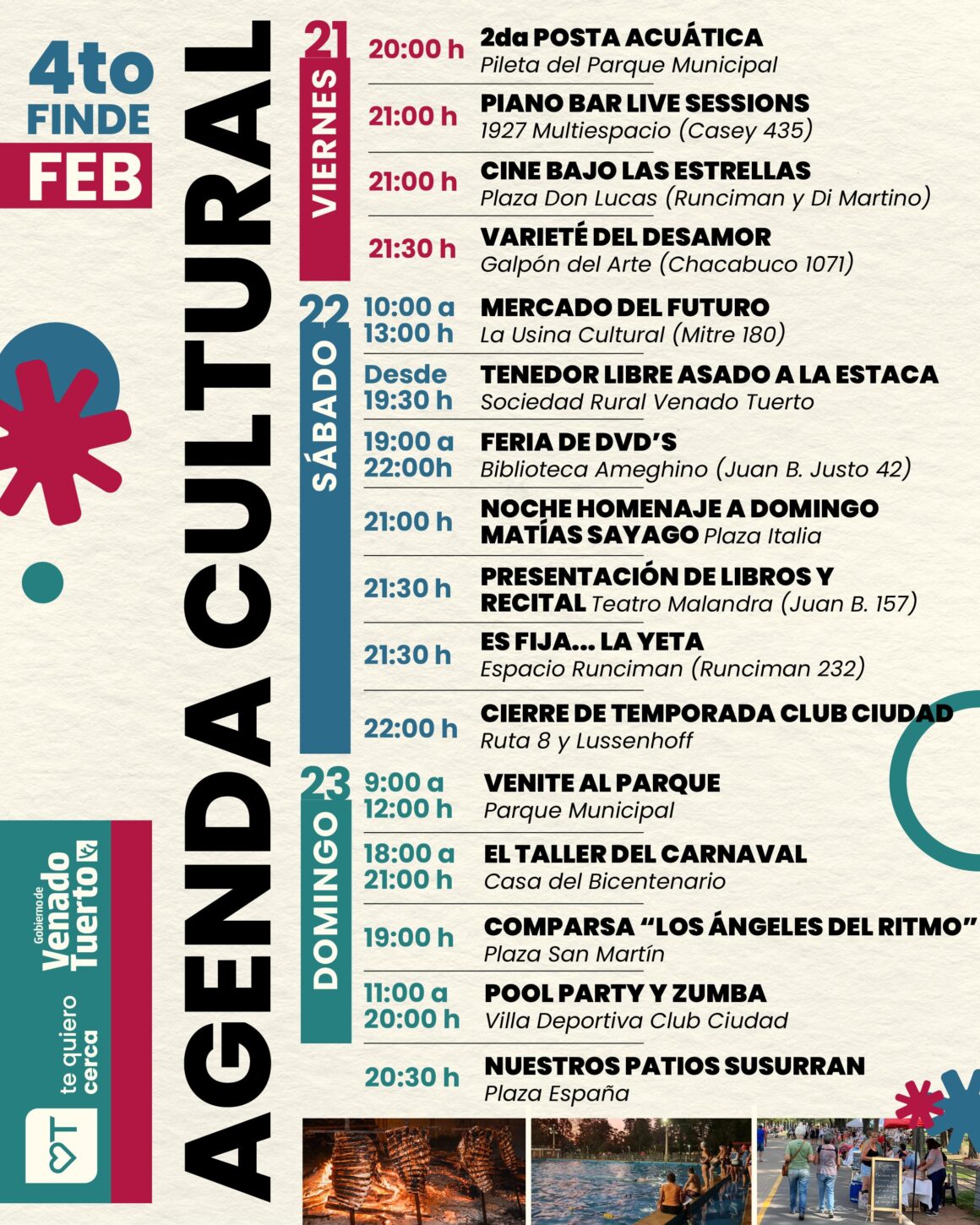 Febrero se despide con una nutrida agenda para compartir en familia