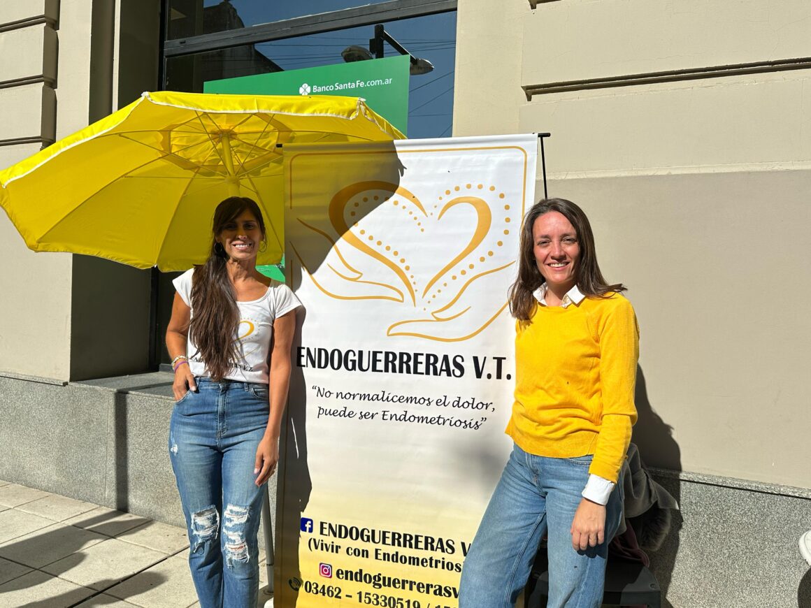 Las Endoguerreras concientizaron a la comunidad en el Día Mundial de la Endometriosis