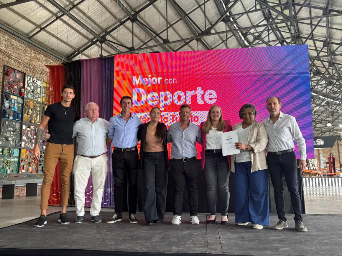 El Gobierno de Venado Tuerto firmó convenio de adhesión al programa “Mejor con Deporte”